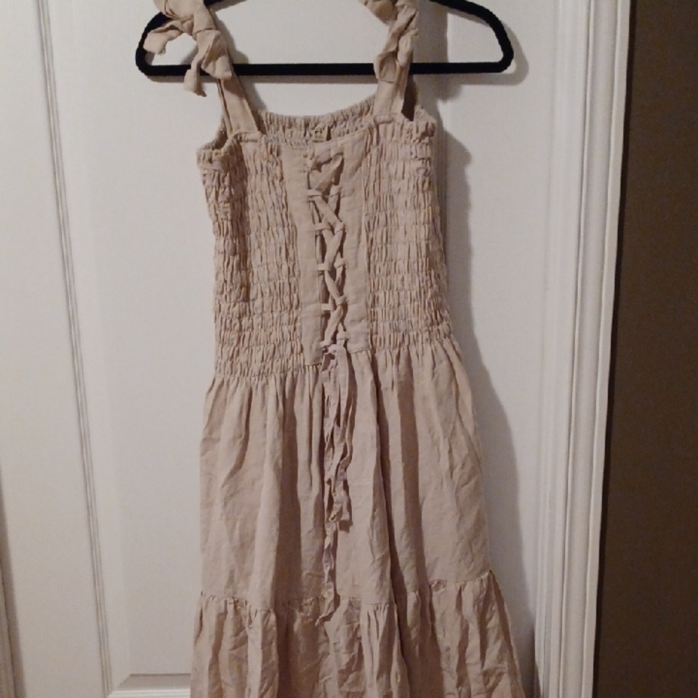 Like New Elegant Corset-style Maxi Dress